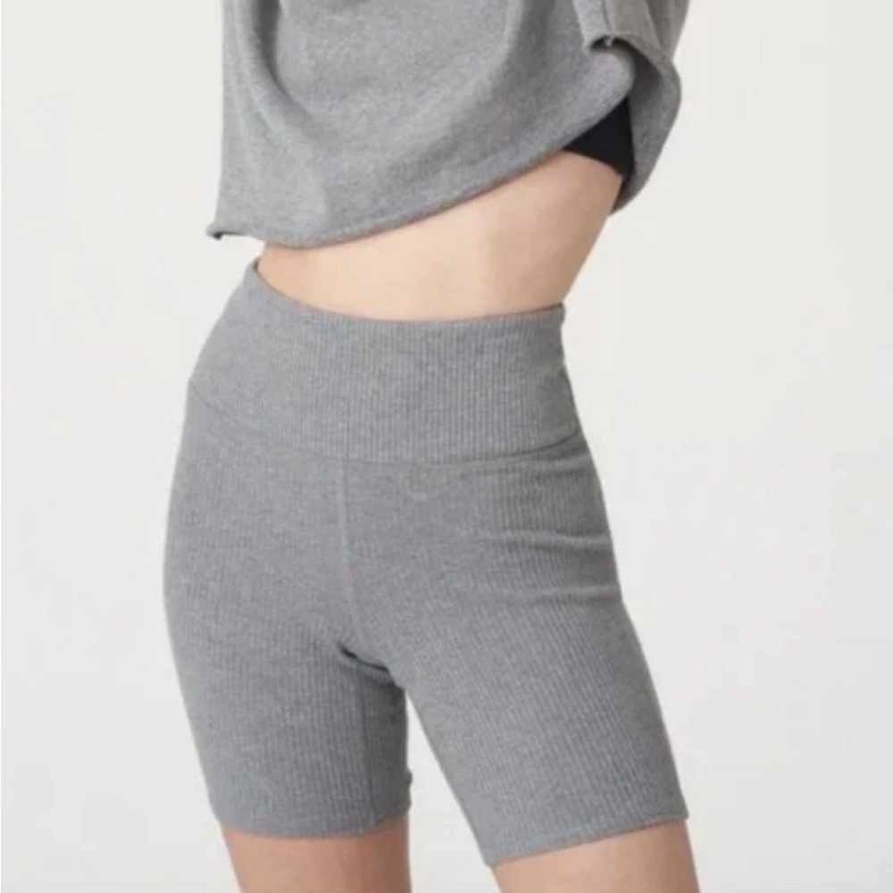 WSLY Grey Rivington Biker Short SZ S NWT
